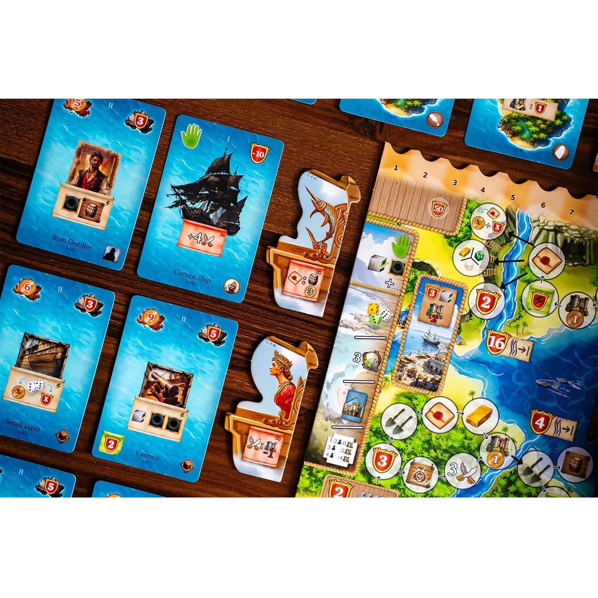 Pirates of Maracaibo: Commanders Board Game Expansion