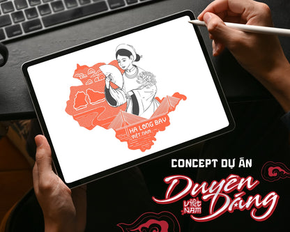 Bộ sưu tập magnet “Duyên Dáng Việt Nam” - Comicola Shop