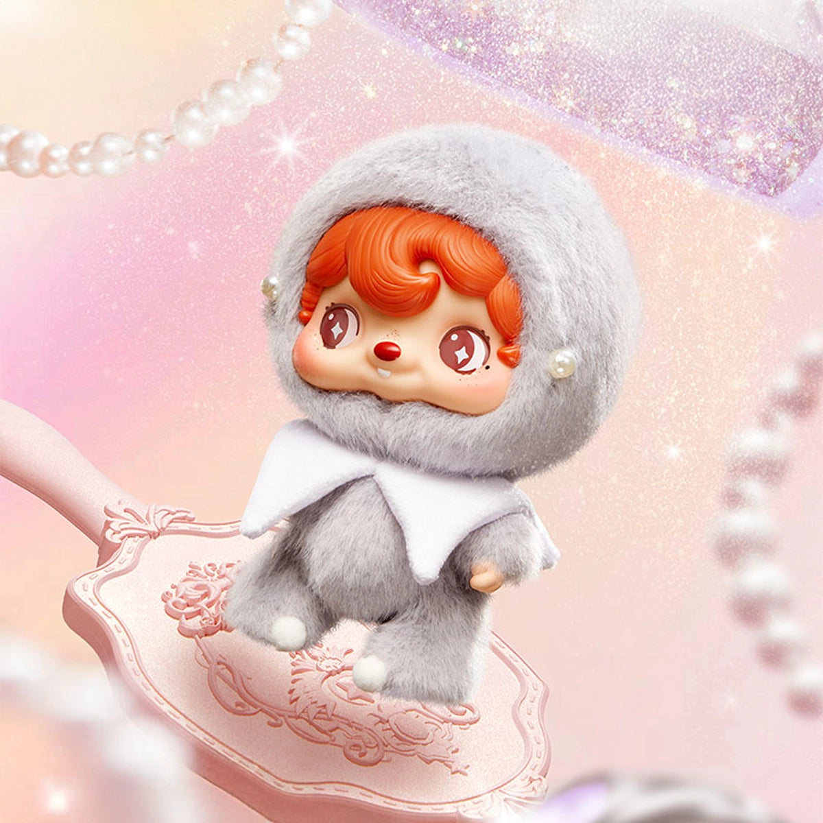 POUKAPOUKA MOOD BUBBLES VINYL PLUSH BLIND BOX - Mô hình gấu bông Art Toy - Hi52toys