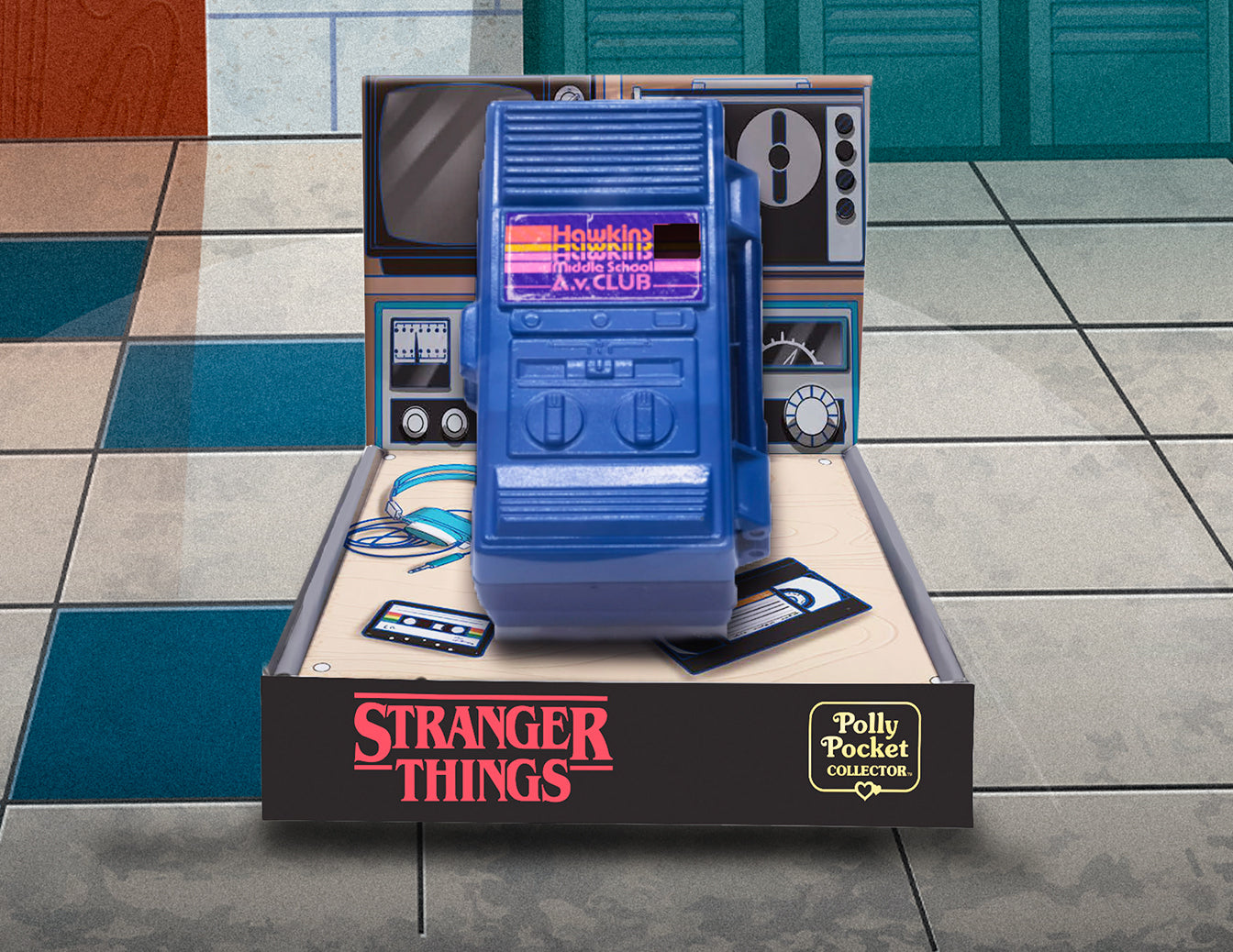 Polly Pocket Collector Stranger Things Compact - Bộ Đồ Chơi Mô Hình Sưu Tầm - Mattel HWP22 Mattel - ảnh 8 - Đồ sưu tầm