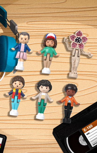 Polly Pocket Collector Stranger Things Compact - Bộ Đồ Chơi Mô Hình Sưu Tầm - Mattel HWP22