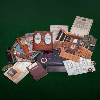 Escape from the Starline Express Game V2 - Board game giải đố Escape Room - Professor Puzzle