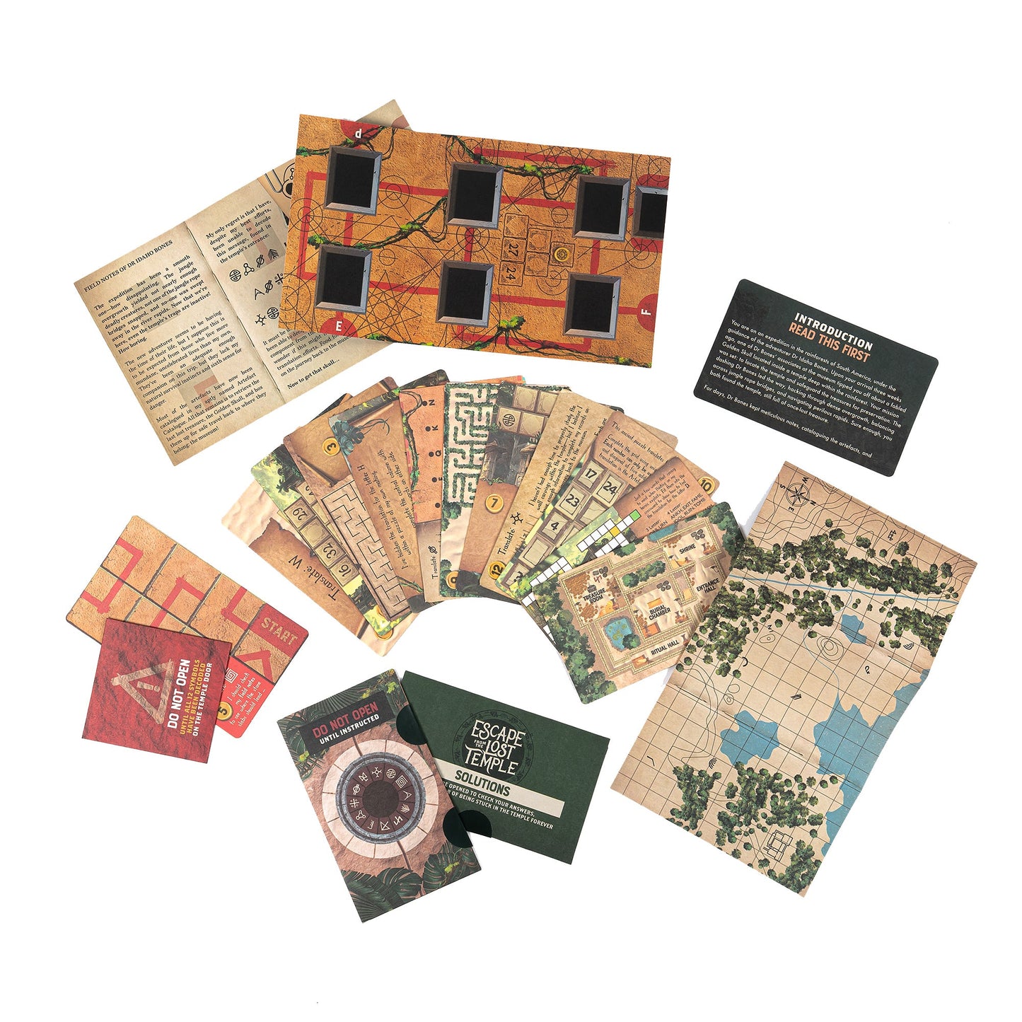 Escape From the Lost Temple - Trò chơi giải đố Escape Room - Professor Puzzle