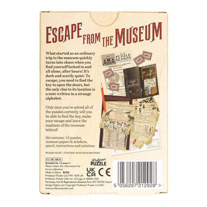 Mini Escape from the Museum Game - Trò chơi giải đố thoát hiểm Escape Room - Professor Puzzle