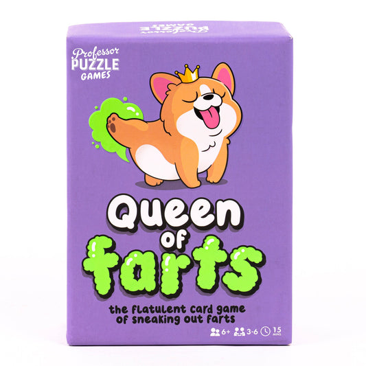 Queen of Farts Game - Board Game Thẻ Bài Hài Hước - Professor Puzzle