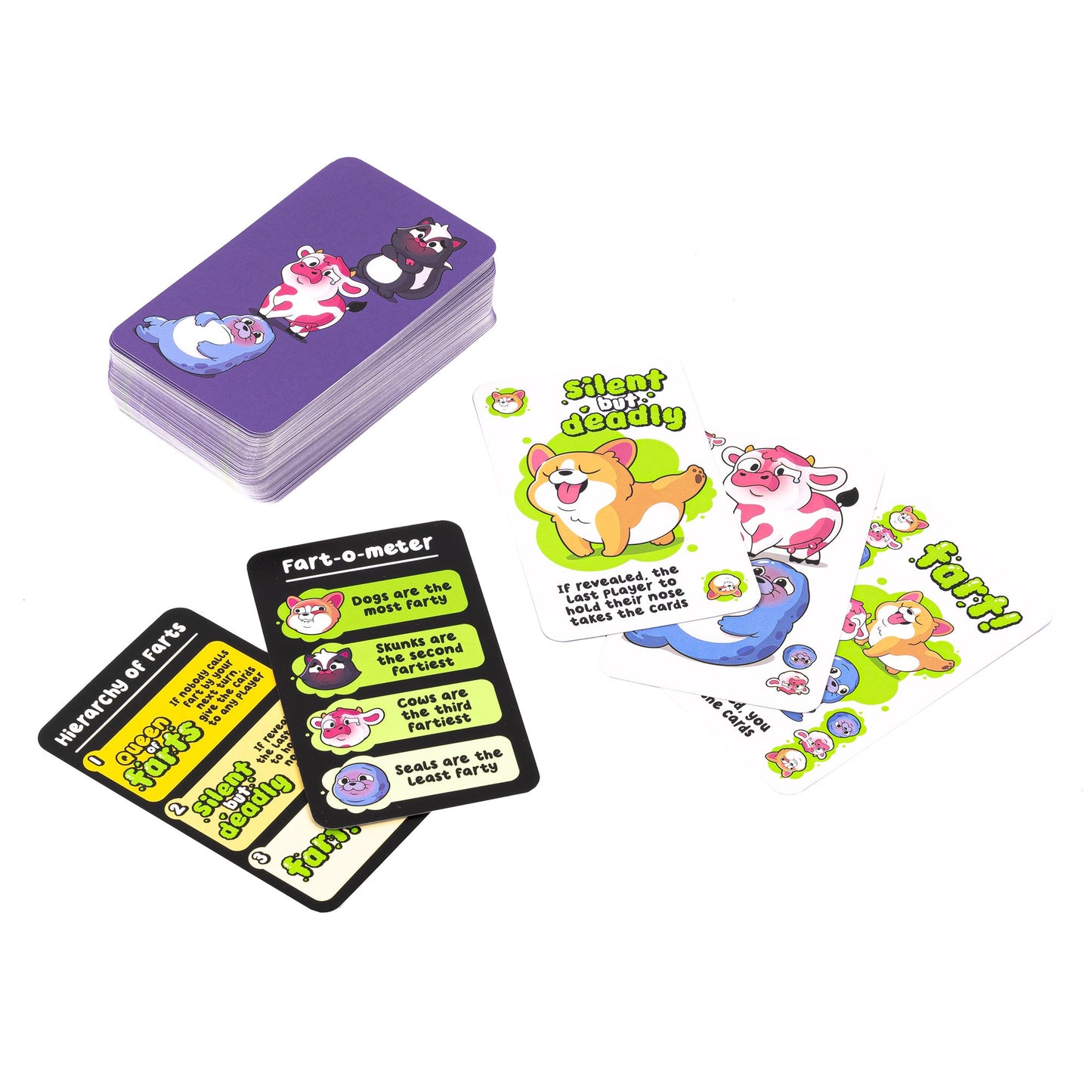 Queen of Farts Game - Board Game Thẻ Bài Hài Hước - Professor Puzzle