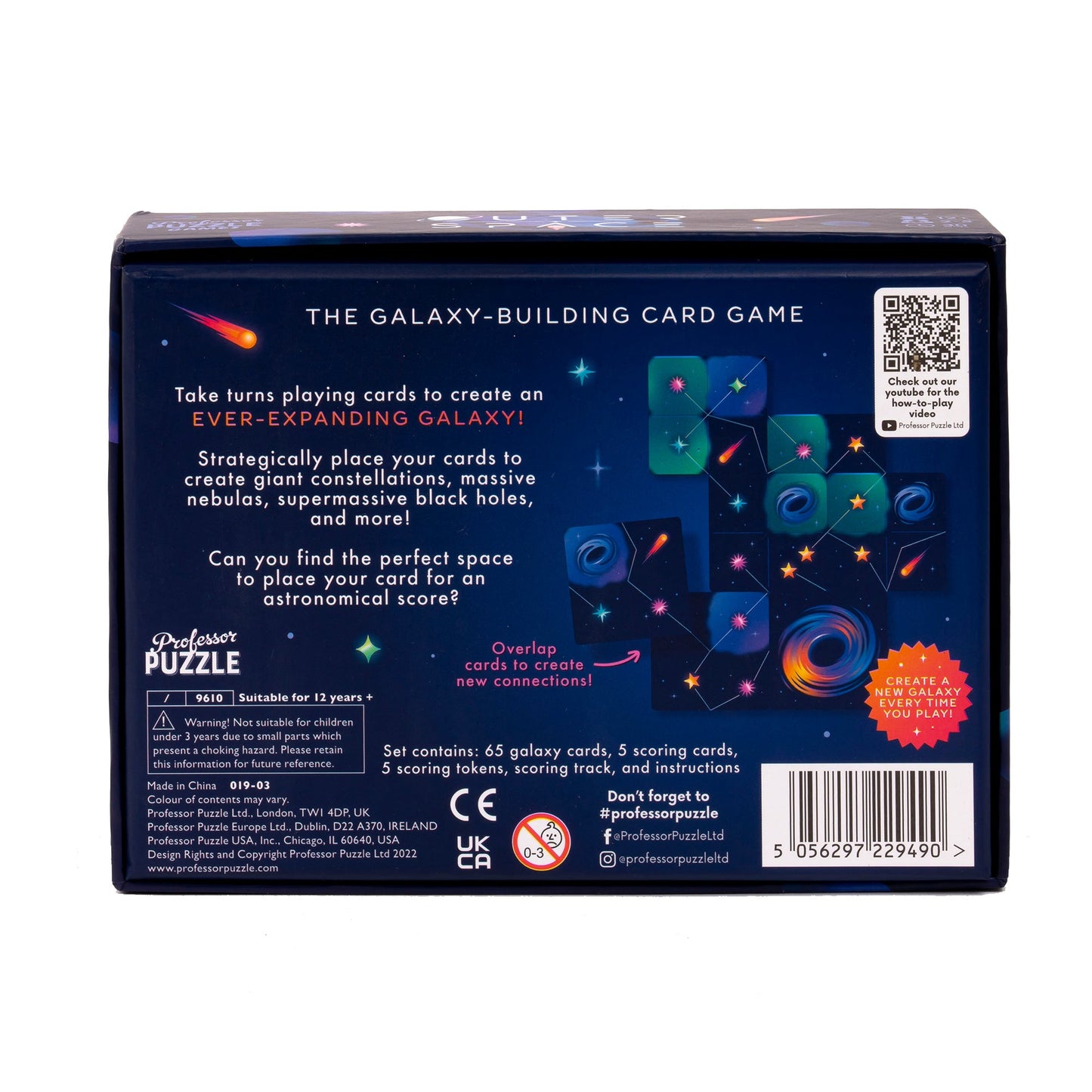 Outer Space Game - Board Game Thẻ Bài Chiến Thuật - Professor Puzzle