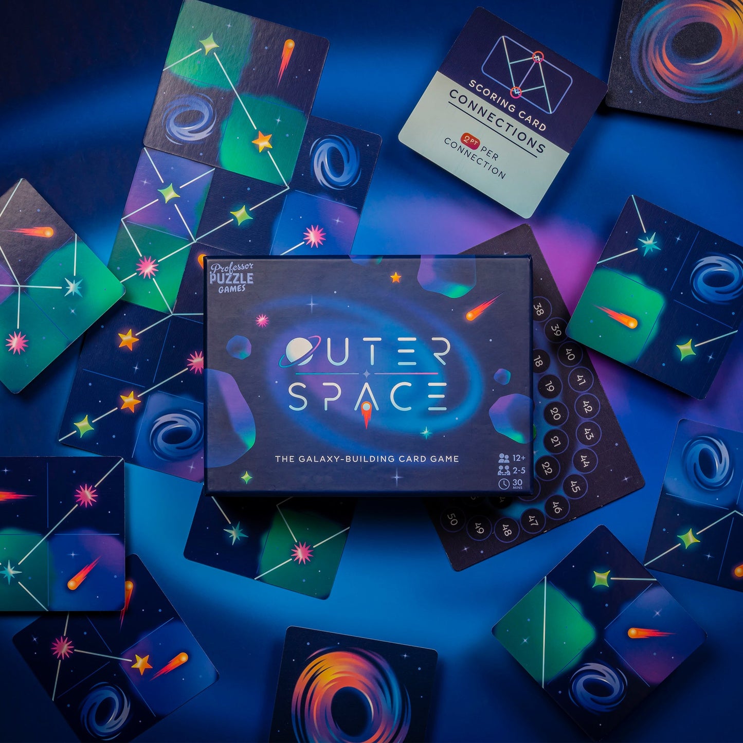 Outer Space Game - Board Game Thẻ Bài Chiến Thuật - Professor Puzzle