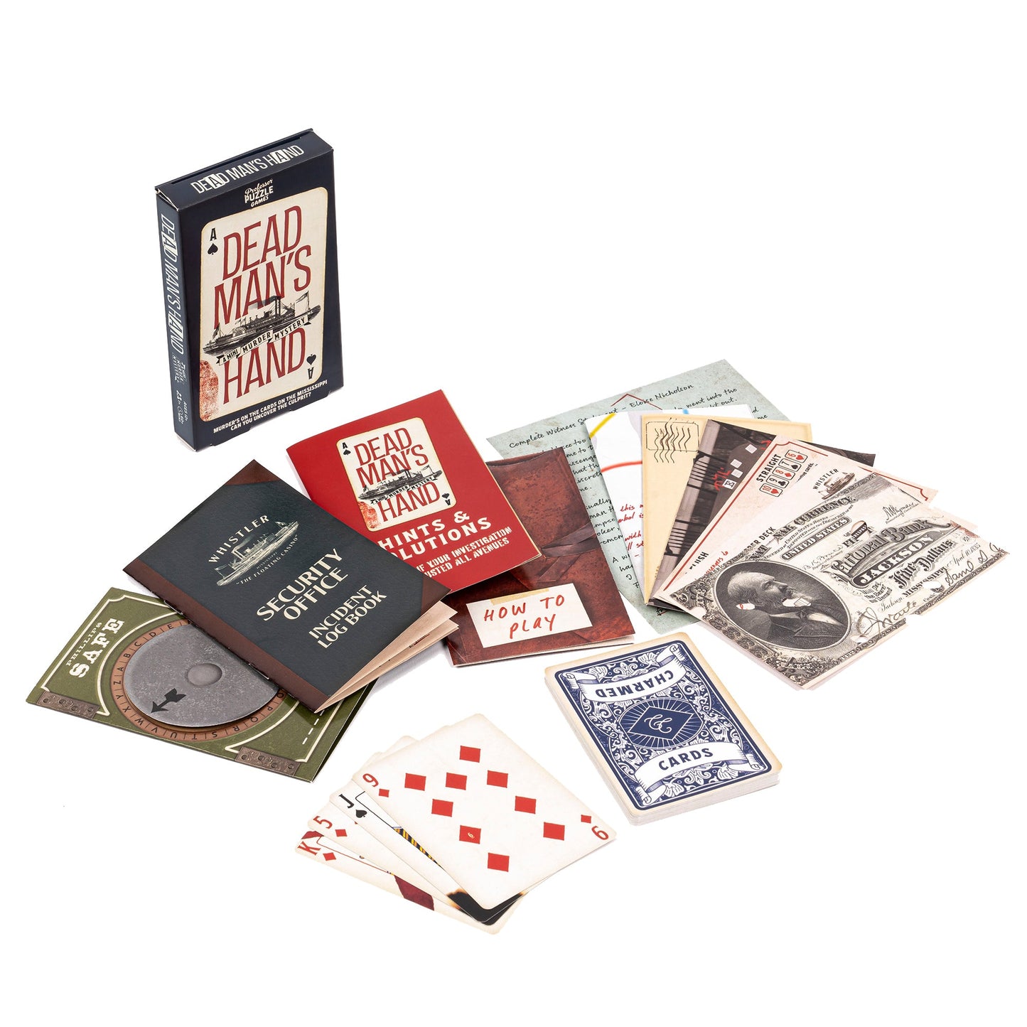 Mini Dead Man's Hand Game (D.8) - Trò Chơi Thám Tử Giải Đố Mystery - Professor Puzzle - Hình ảnh chi tiết 2