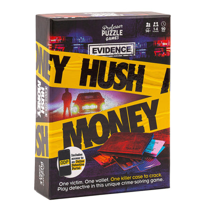 Evidence Hush Money Game - Digital Hybrid - Trò chơi trinh thám nhập vai - Professor Puzzle