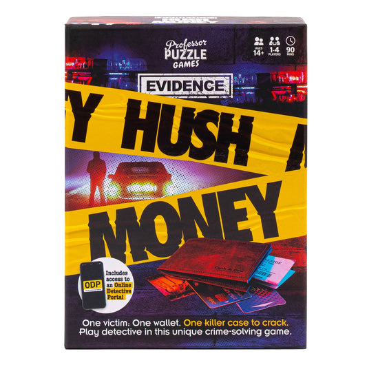 Evidence Hush Money Game - Digital Hybrid - Trò chơi trinh thám nhập vai - Professor Puzzle