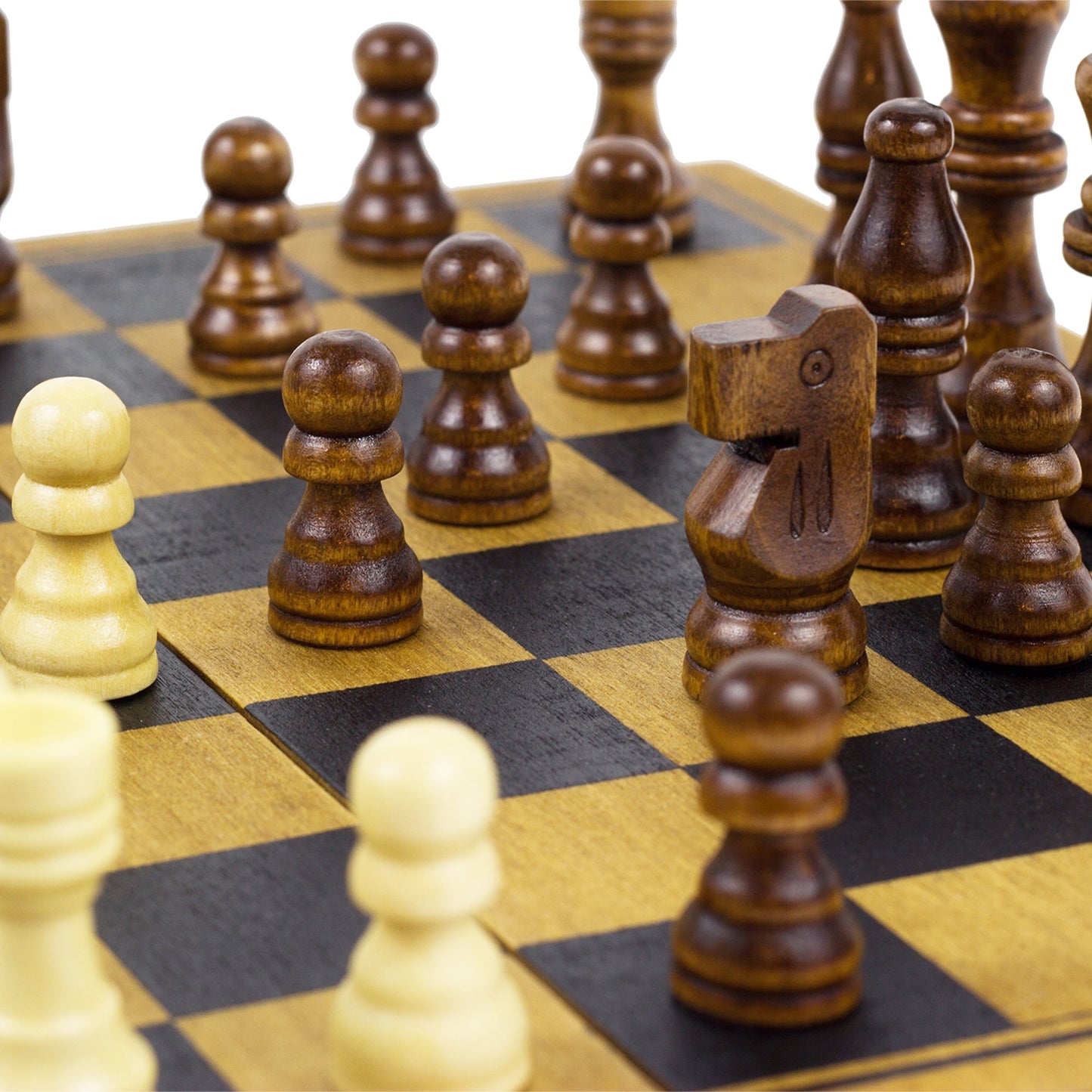 Chess Board Game Set - Bộ Cờ Vua Gỗ Cao Cấp - Professor Puzzle