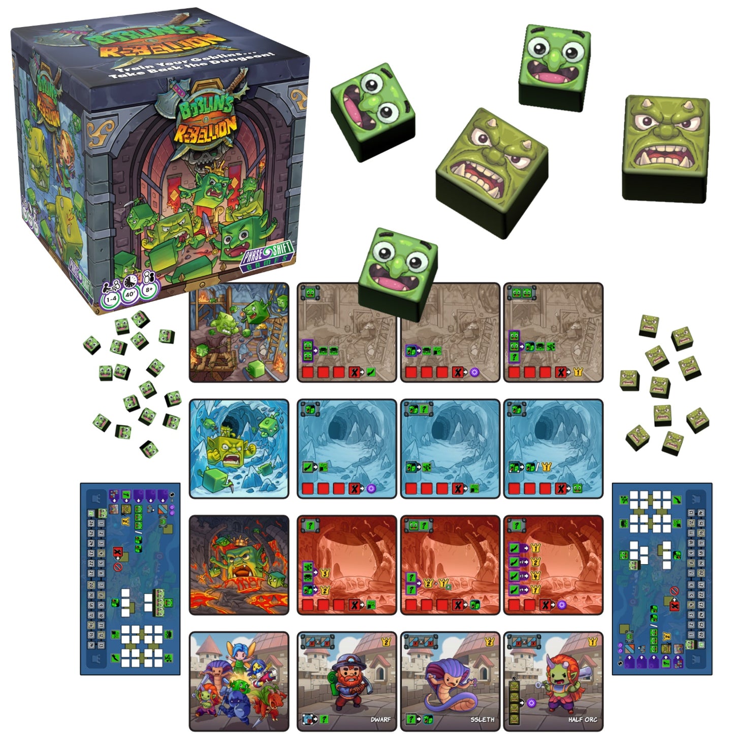 Boblin's Rebellion Board Game - Trò chơi board game chiến thuật - Tabletop Tycoon