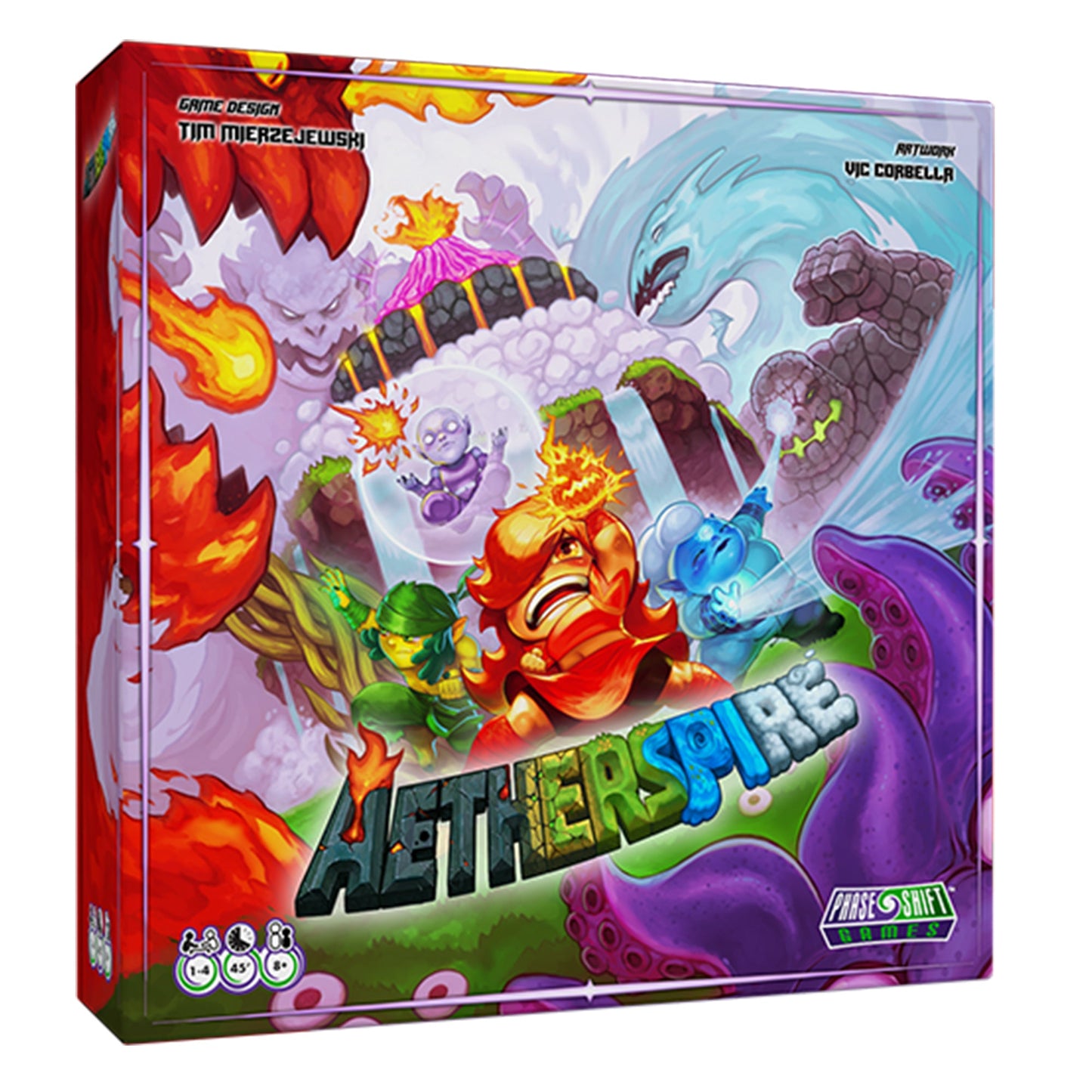 Aetherspire Board Game - Trò chơi chiến thuật 3D hợp tác - Tabletop Tycoon