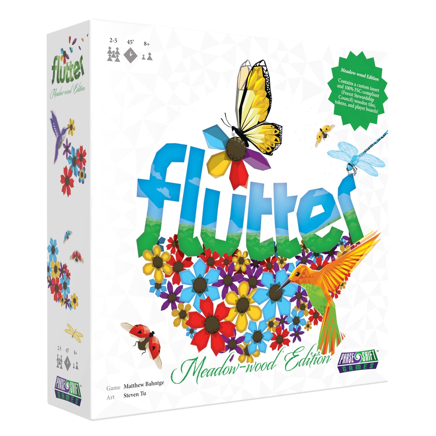 Flutter: Meadow-wood Edition - Board Game Chiến Thuật Xếp Gạch Gỗ Cao Cấp - Tabletop Tycoon