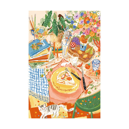 Rolife 1000 Piece Jigsaw Puzzle - Leisurely Holiday PT002 - Bộ tranh xếp hình 1000 mảnh cao cấp