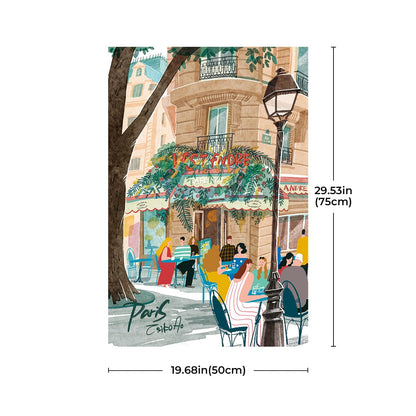 Rolife 1000 Piece Jigsaw Puzzle - Leisure in Paris PT004 - Tranh ghép hình 1000 mảnh - Rolife