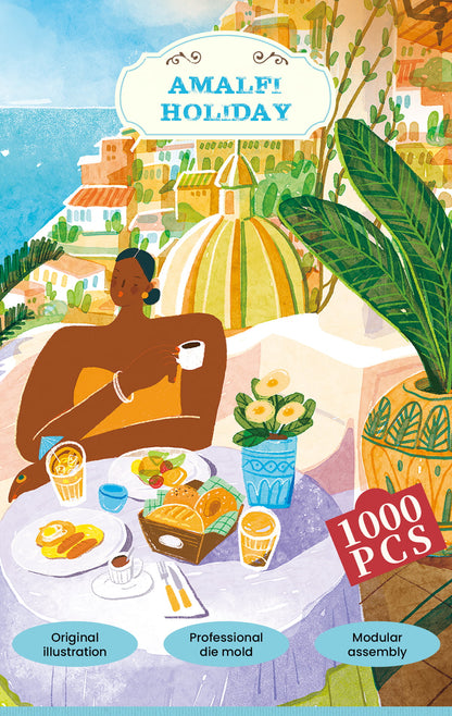 Rolife 1000 Piece Jigsaw Puzzle - Amalfi Holiday PT005 - Trò chơi Xếp hình 1000 Mảnh - Rolife