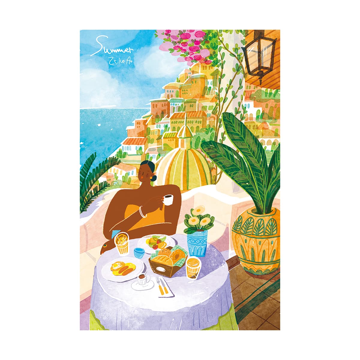 Rolife 1000 Piece Jigsaw Puzzle - Amalfi Holiday PT005 - Trò chơi Xếp hình 1000 Mảnh - Rolife
