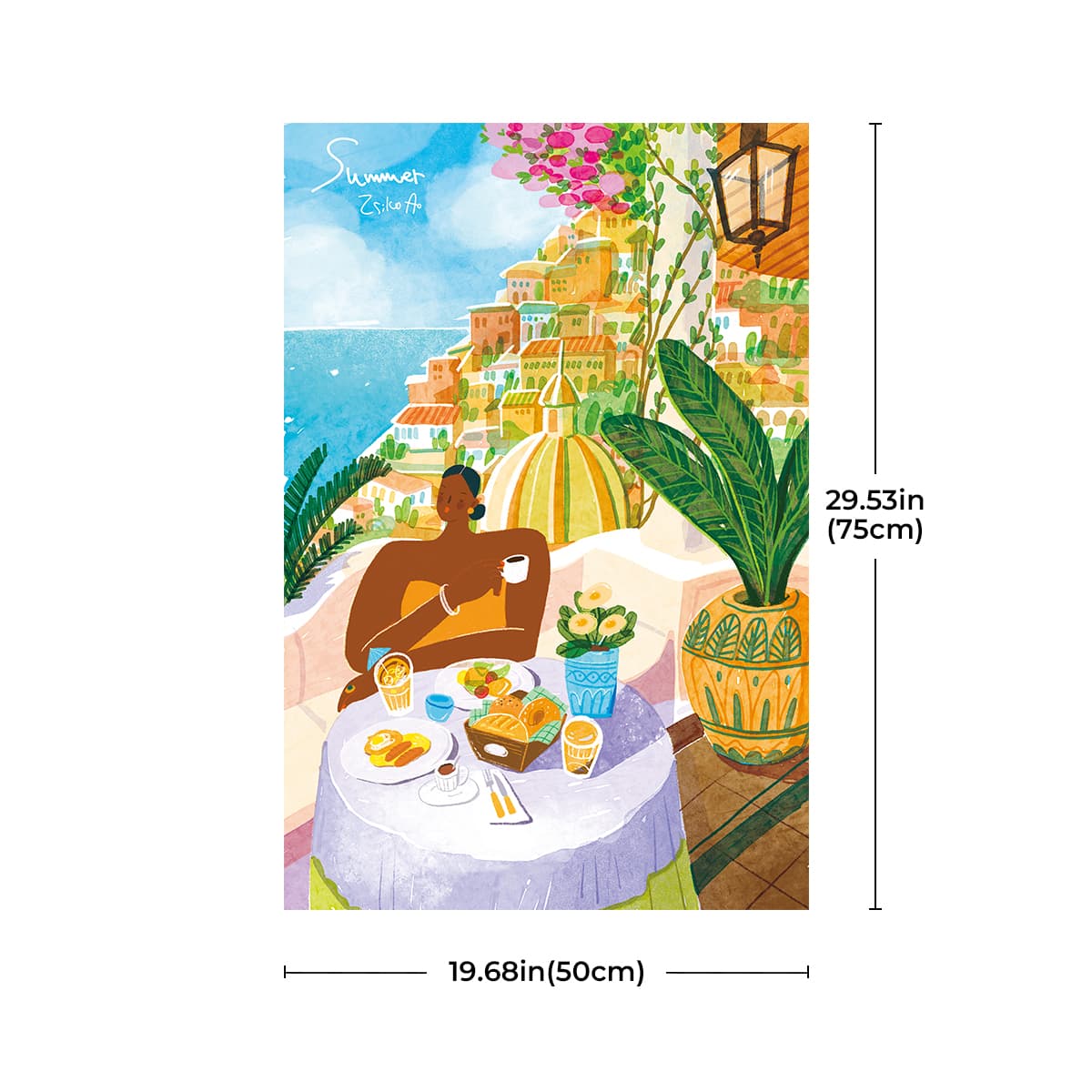 Rolife 1000 Piece Jigsaw Puzzle - Amalfi Holiday PT005 - Trò chơi Xếp hình 1000 Mảnh - Rolife