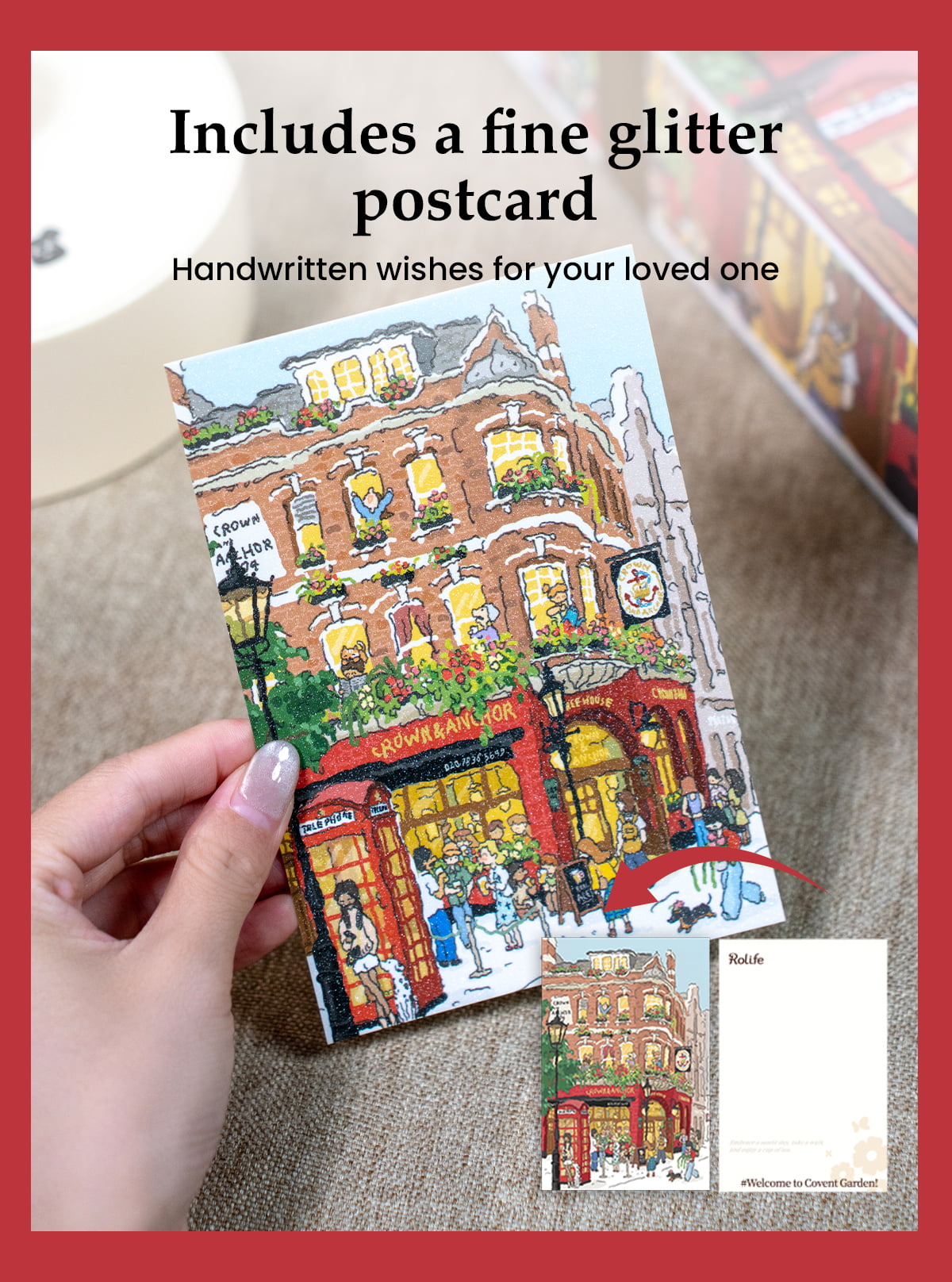 Rolife 1000 Piece Jigsaw Puzzle - Welcome to Covent Garden PT006 - Tranh ghép hình 1000 mảnh - Rolife