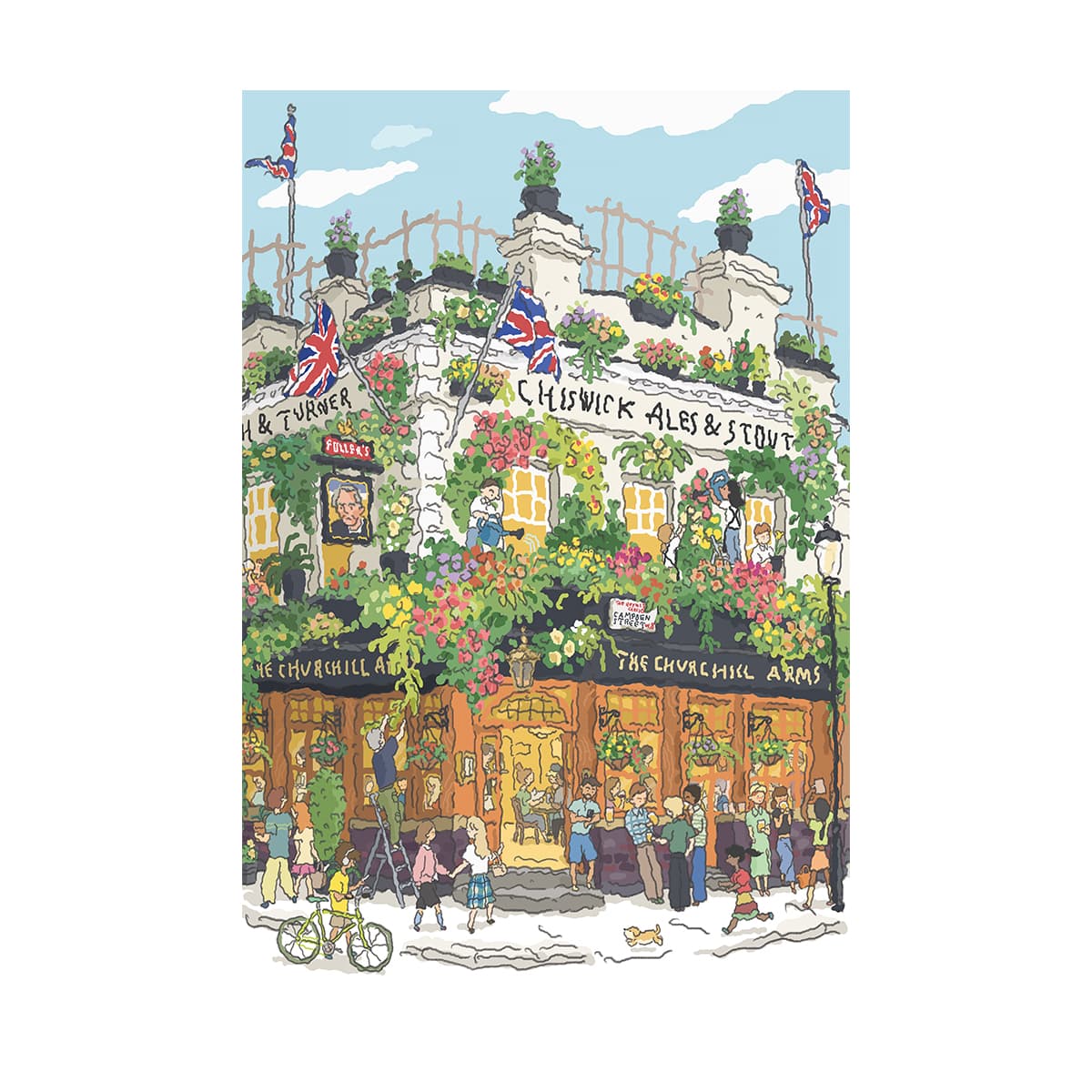 Rolife 1000 Piece Jigsaw Puzzle - Pub in London PT007 - Trò chơi ghép hình 1000 miếng - Rolife