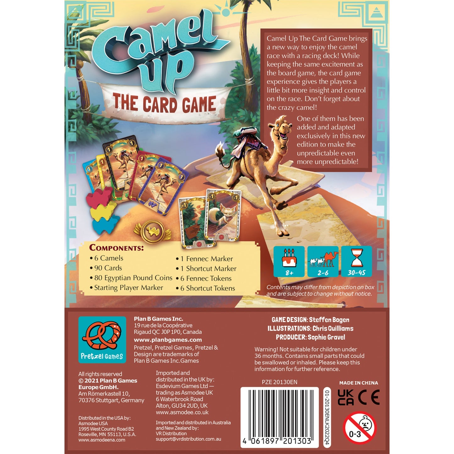 Camel Up The Card Game - Board Game Đua Lạc Đà Kịch Tính - Lookout Games