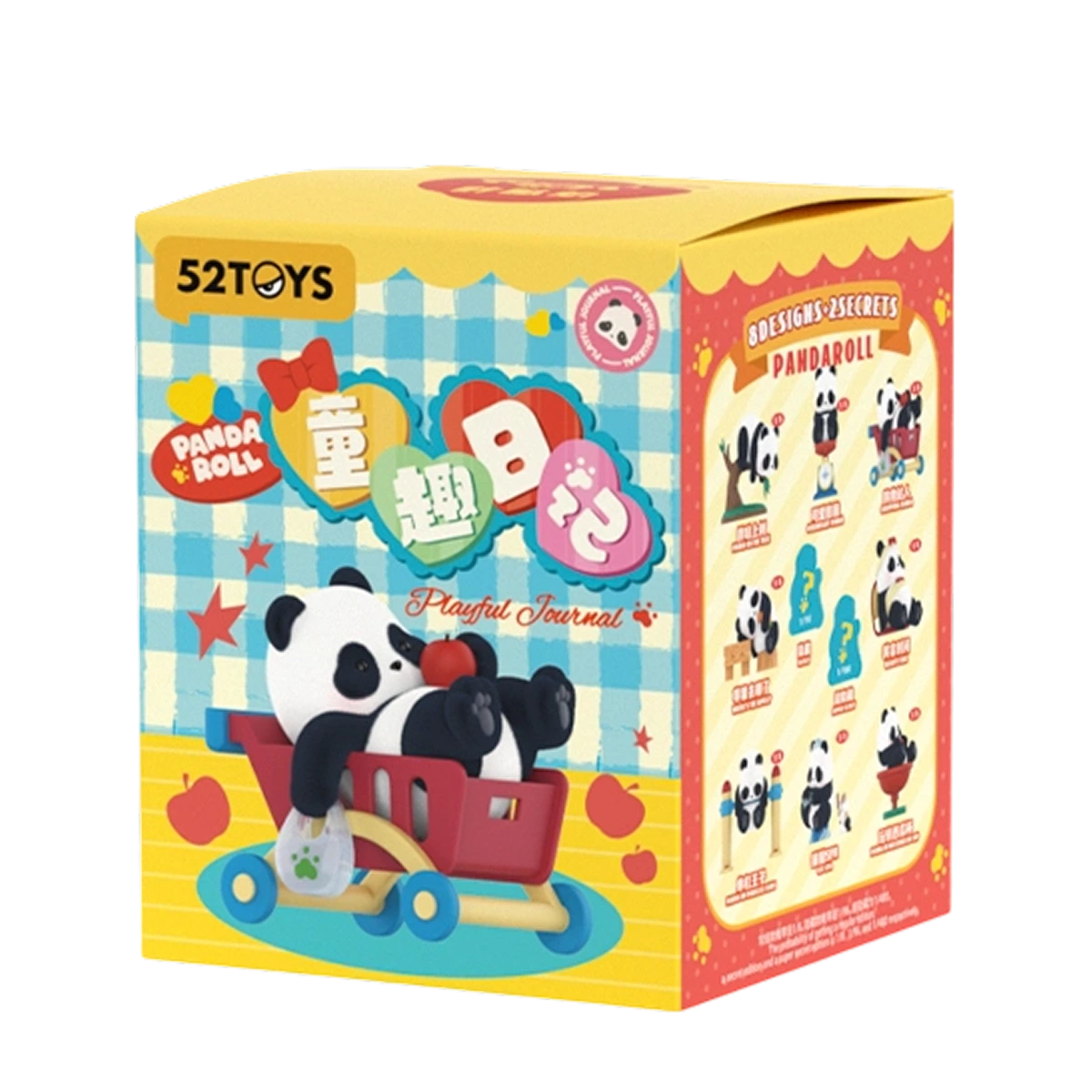 Panda Roll Playful Journal - Mô hình Blind Box Gấu trúc - 52TOYS