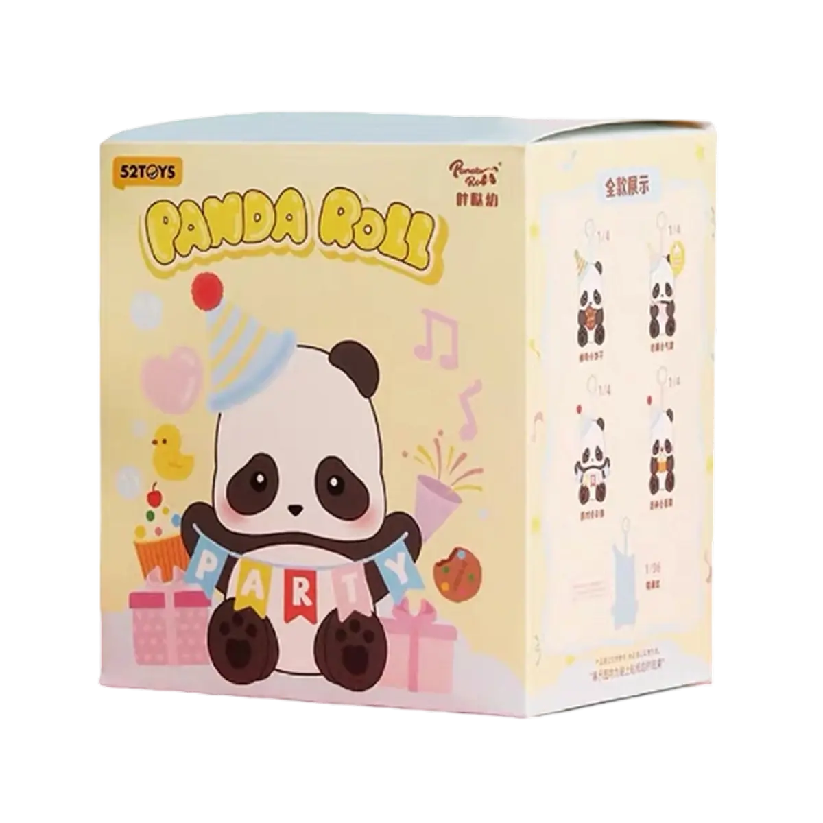 PANDA ROLL PARTY PLUSH TOY BLIND BOX - Đồ chơi bông gấu trúc (Hộp mù) - 52TOYS