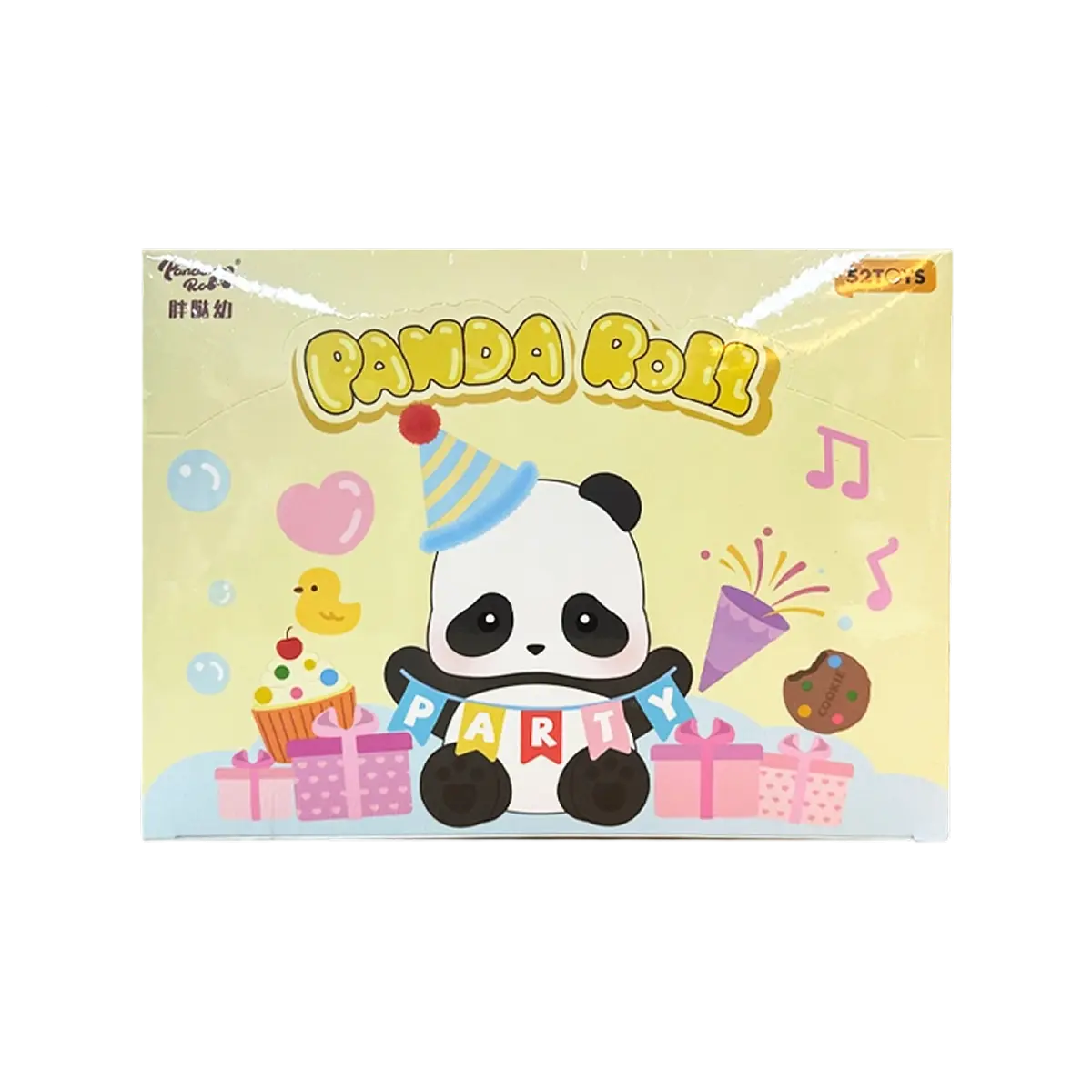 PANDA ROLL PARTY PLUSH TOY BLIND BOX - Đồ chơi bông gấu trúc (Hộp mù) - 52TOYS