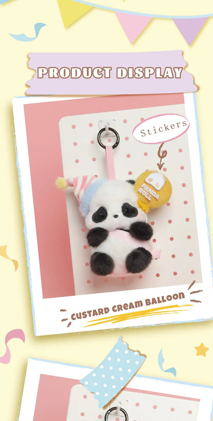 PANDA ROLL PARTY PLUSH TOY BLIND BOX - Đồ chơi bông gấu trúc (Hộp mù) - 52TOYS