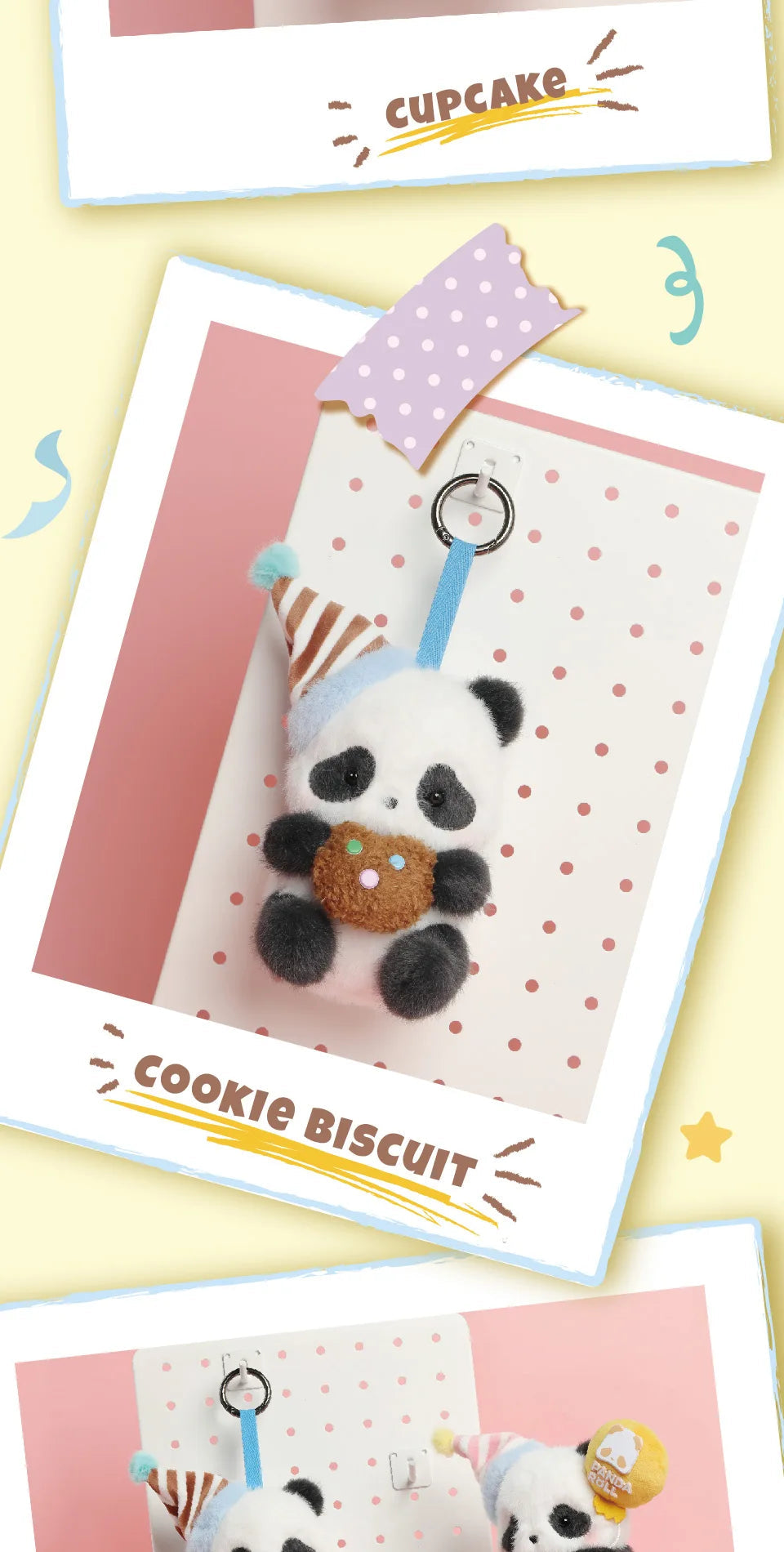 PANDA ROLL PARTY PLUSH TOY BLIND BOX - Đồ chơi bông gấu trúc (Hộp mù) - 52TOYS