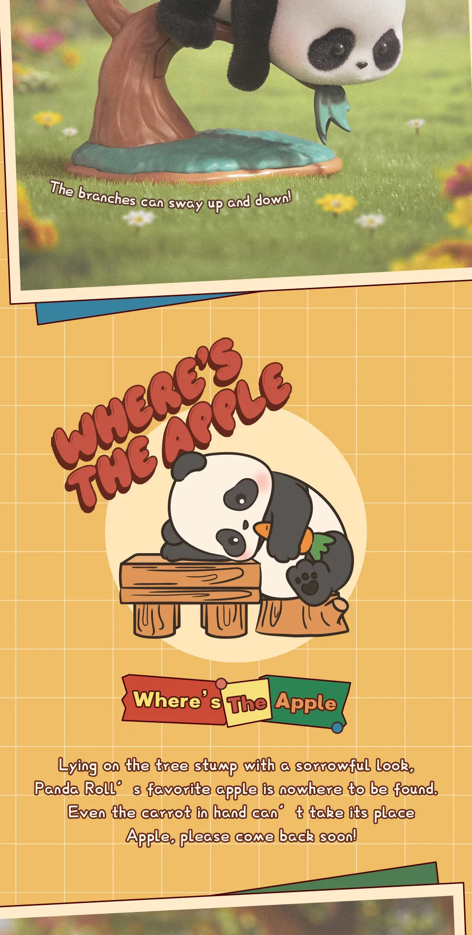 Panda Roll Playful Journal - Mô hình Blind Box Gấu trúc - 52TOYS