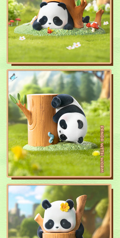 PANDA ROLL FRUIT TREE CLIMBING - Mô hình Blind Box gấu trúc - 52TOYS