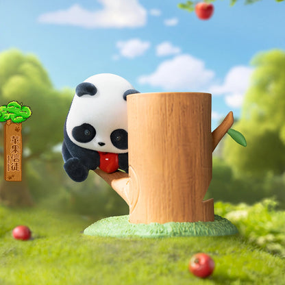 PANDA ROLL FRUIT TREE CLIMBING - Mô hình Blind Box gấu trúc - 52TOYS