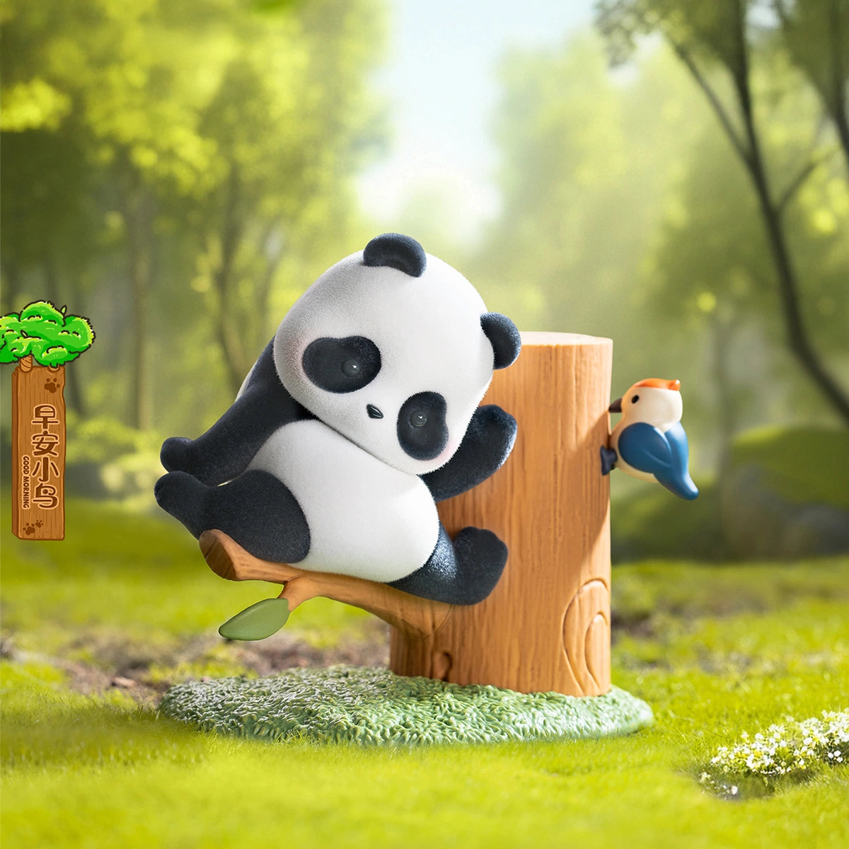 PANDA ROLL FRUIT TREE CLIMBING - Mô hình Blind Box gấu trúc - 52TOYS