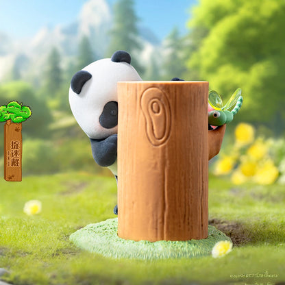 PANDA ROLL FRUIT TREE CLIMBING - Mô hình Blind Box gấu trúc - 52TOYS