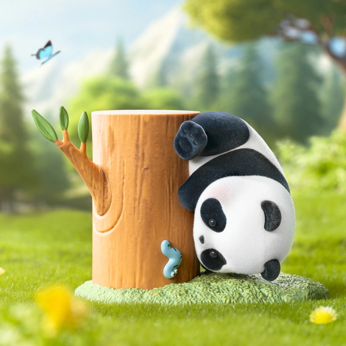 PANDA ROLL FRUIT TREE CLIMBING - Mô hình Blind Box gấu trúc - 52TOYS