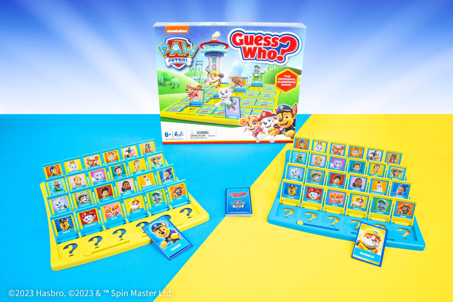 GUESS WHO?®: PAW Patrol - Trò chơi đoán nhân vật biệt đội cứu hộ - The Op Games