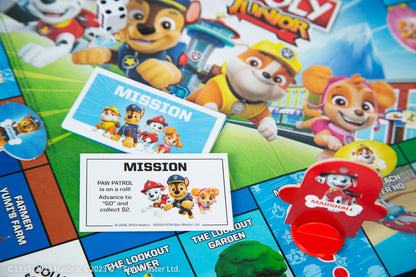 MONOPOLY JR®: PAW Patrol - Trò chơi cờ tỷ phú cho trẻ em - The Op Games