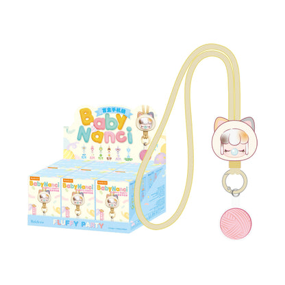 Rolife Baby Nanci Fluffy Party Phone Chain - Dây đeo điện thoại bông xù Blind Box - Rolife PZC05