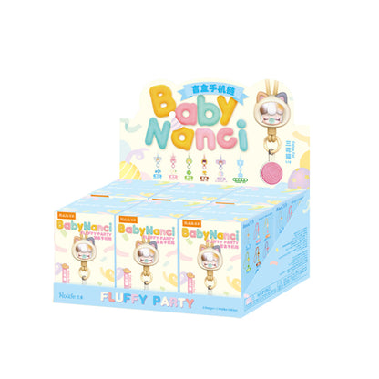 Rolife Baby Nanci Fluffy Party Phone Chain - Dây đeo điện thoại bông xù Blind Box - Rolife PZC05