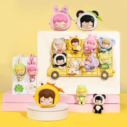 Rolife Baby Nanci Fluffy Party Phone Chain - Dây đeo điện thoại bông xù Blind Box - Rolife PZC05