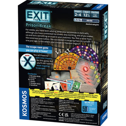 EXIT: The Game - Prison Break - Trò chơi thoát hiểm Escape Room - Thames & Kosmos - Hình ảnh bổ sung 5
