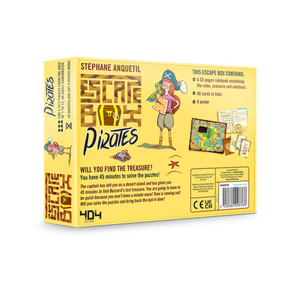 Escape Box Pirates - Trò chơi Escape Room tại nhà - 404 On Board