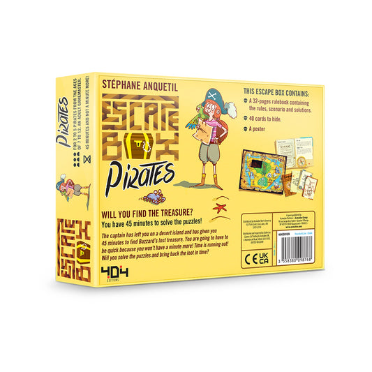 Escape Box Pirates - Trò chơi Escape Room tại nhà - 404 On Board