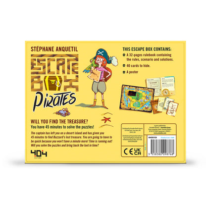 Escape Box Pirates - Trò chơi Escape Room tại nhà - 404 On Board
