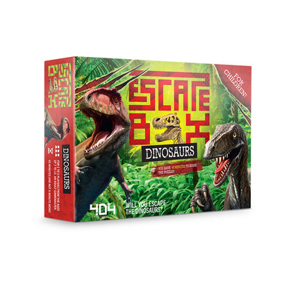 Escape Box Dinosaurs - Trò chơi Escape Room tại gia - 404 On Board