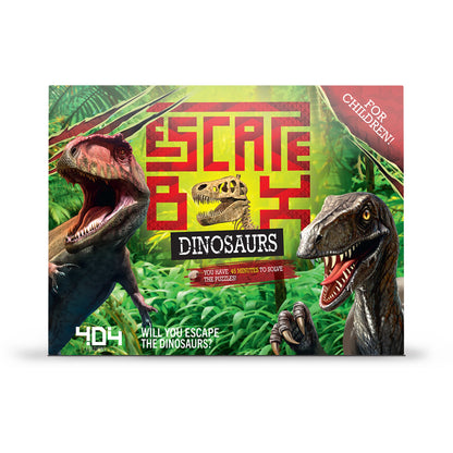 Escape Box Dinosaurs - Trò chơi Escape Room tại gia - 404 On Board