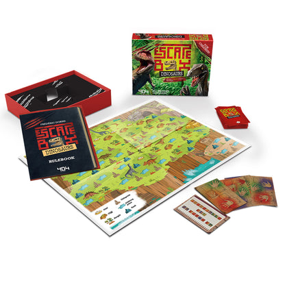 Escape Box Dinosaurs - Trò chơi Escape Room tại gia - 404 On Board